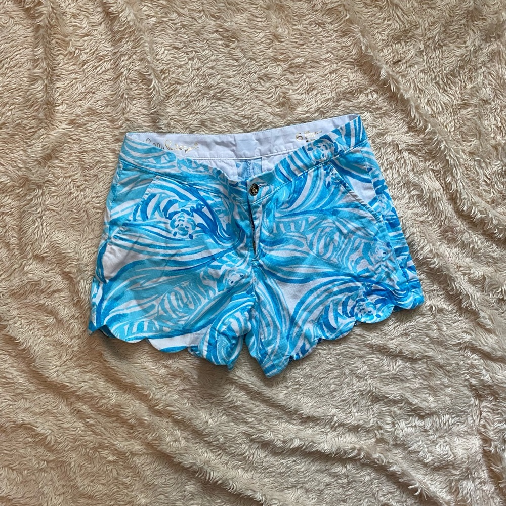 Lilly Pulitzer Buttercup Shorts Size 6